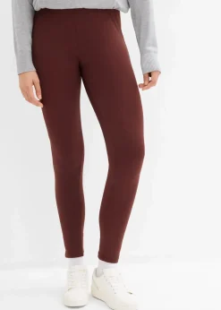 bonprix Hosen|Thermobekleidung^Thermo-Leggings mit Bequembund kaffeebraun