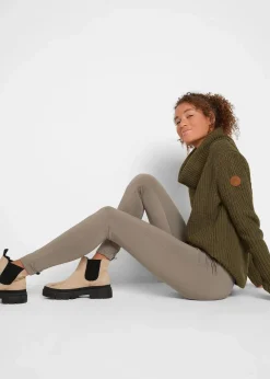 bonprix Hosen|Thermobekleidung^Thermo-Leggings mit Bequembund helloliv