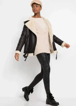 bonprix Thermobekleidung|Hosen^Thermo-Leggings mit Beschichtung schwarz