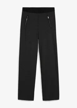 bonprix Bekleidung·Kleider|Hosen^Thermo-Leggings mit Reißverschlusstaschen schwarz