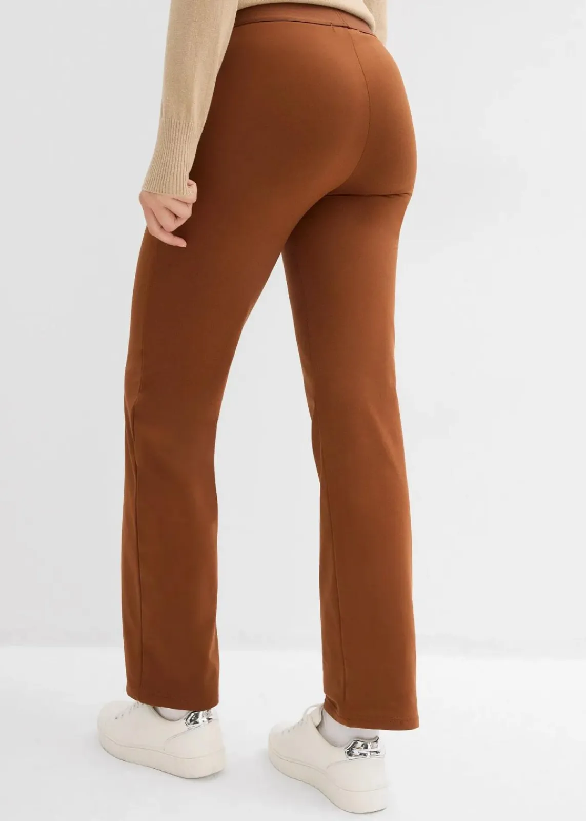 bonprix Hosen|Bekleidung·Kleider^Thermo-Leggings mit Reißverschlusstaschen ziegelbraun