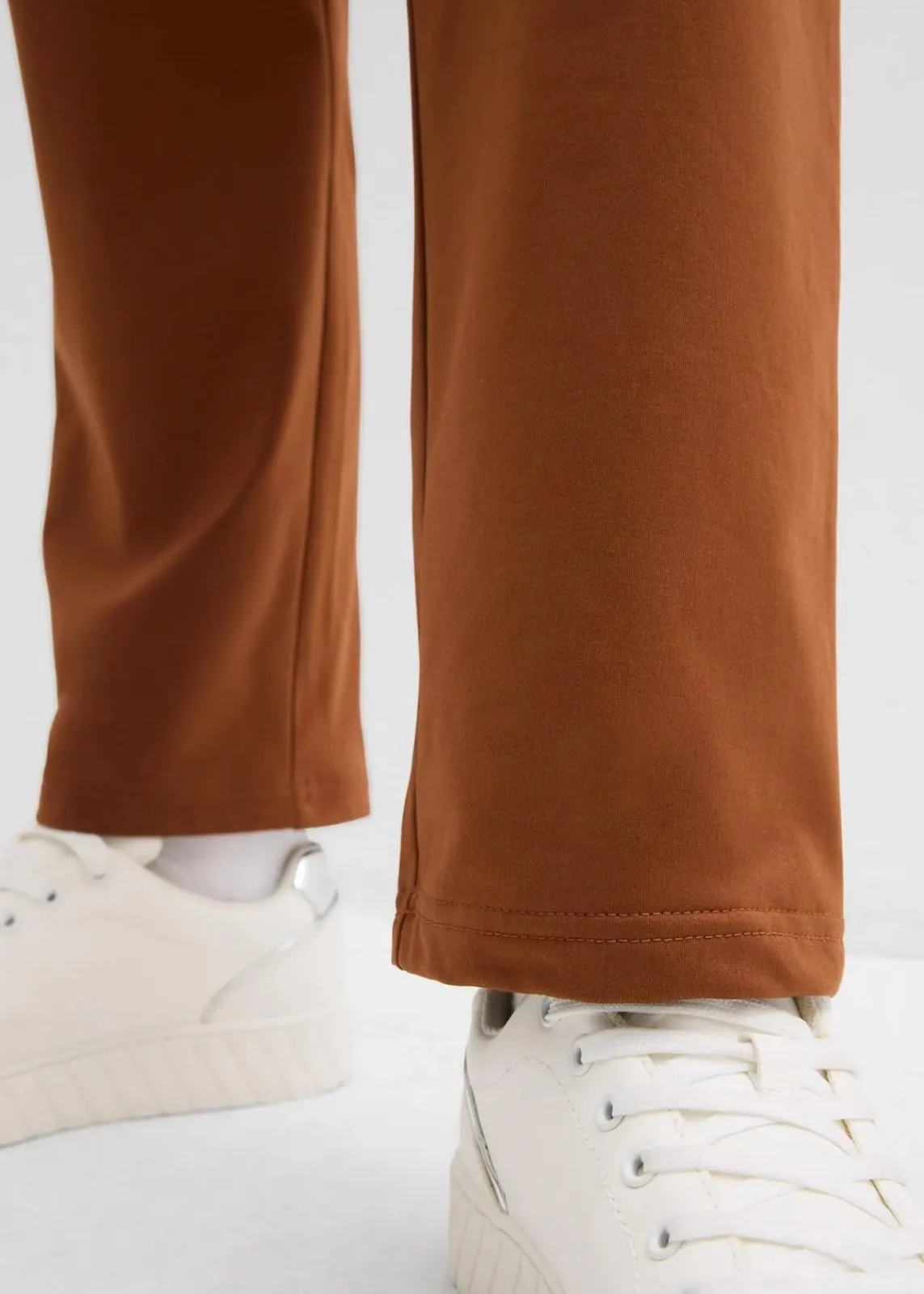bonprix Hosen|Bekleidung·Kleider^Thermo-Leggings mit Reißverschlusstaschen ziegelbraun
