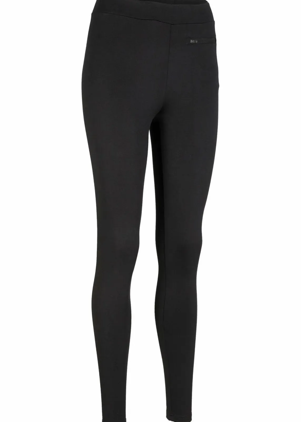 bonprix Bekleidung·Sweat|Bekleidung·Kleider^Thermo-Leggings mit Tasche, knöchelfrei schwarz