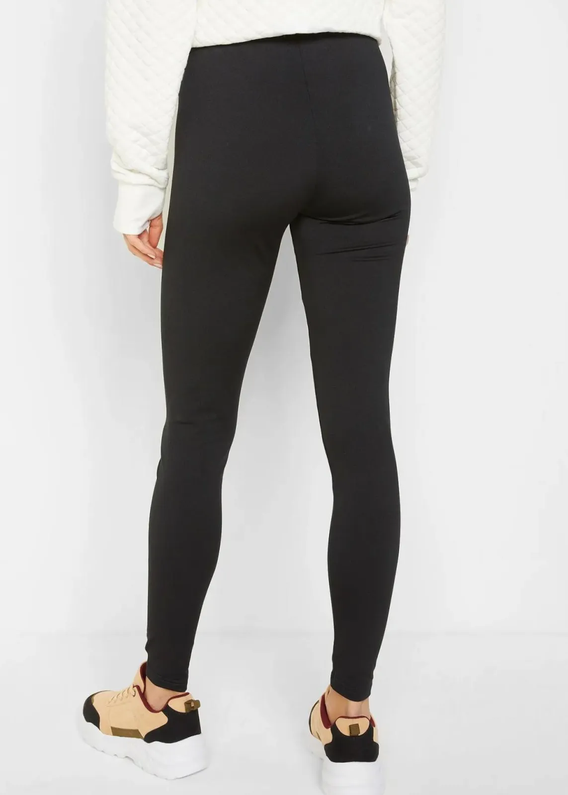 bonprix Bekleidung·Sweat|Bekleidung·Kleider^Thermo-Leggings mit Tasche, knöchelfrei schwarz
