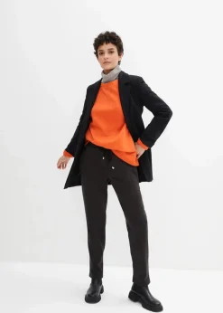 bonprix Bekleidung·Kleider|Thermobekleidung^Thermo-Schlupfhose mit Bequembund schwarz