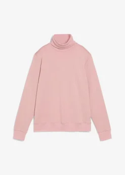 bonprix Bekleidung·Röcke|Bekleidung·Sweat^Thermoshirt mit Rollkragen aschrosa