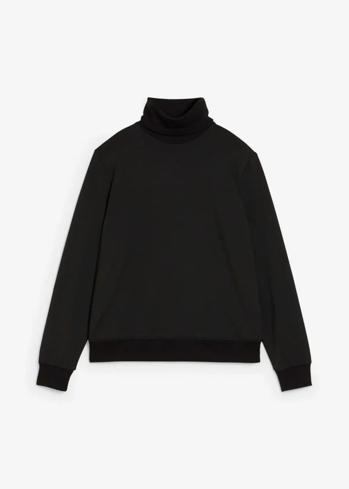 bonprix Outdoorbekleidung|Shirts & Tops^Thermoshirt mit Rollkragen schwarz