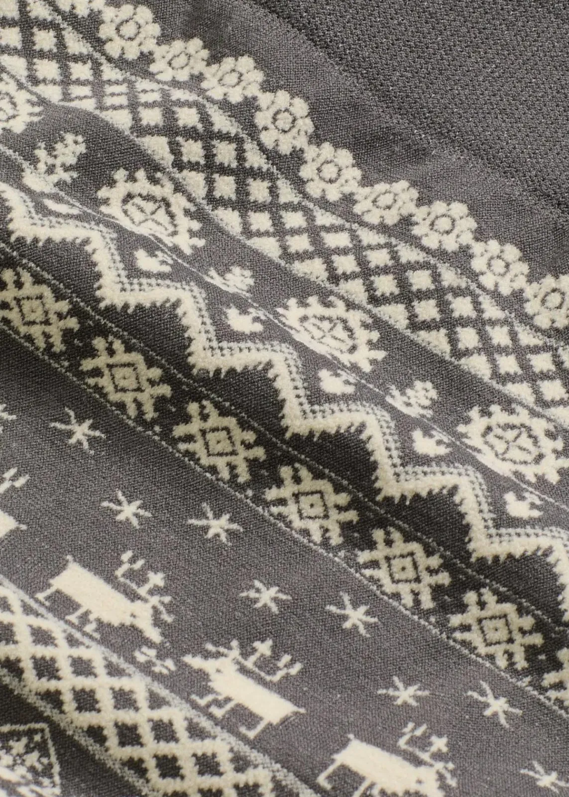 bonprix Bekleidung·Kleider|Nachhaltigere Materialien^Thermo-Strumpfleggings grau/wollweiß gemustert