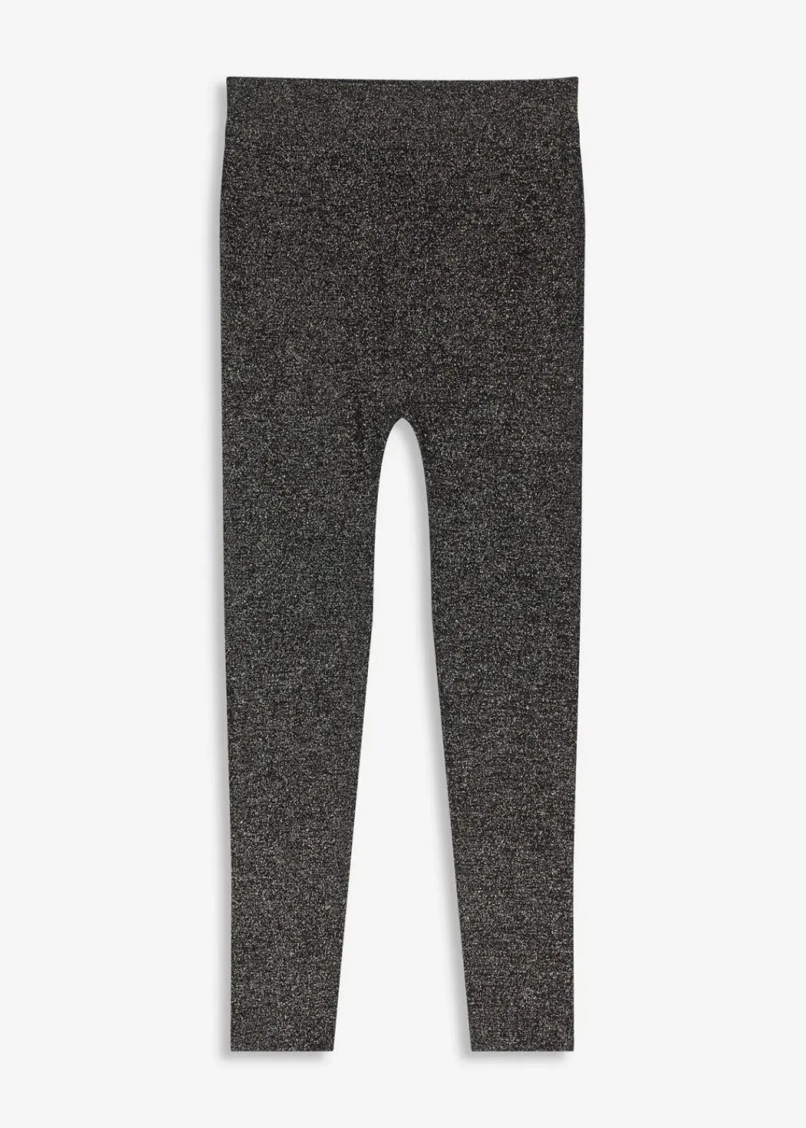 bonprix Bekleidung·Kleider|Thermounterwäsche^Thermo-Strumpfleggings aus Glitzergarn schwarz/silber