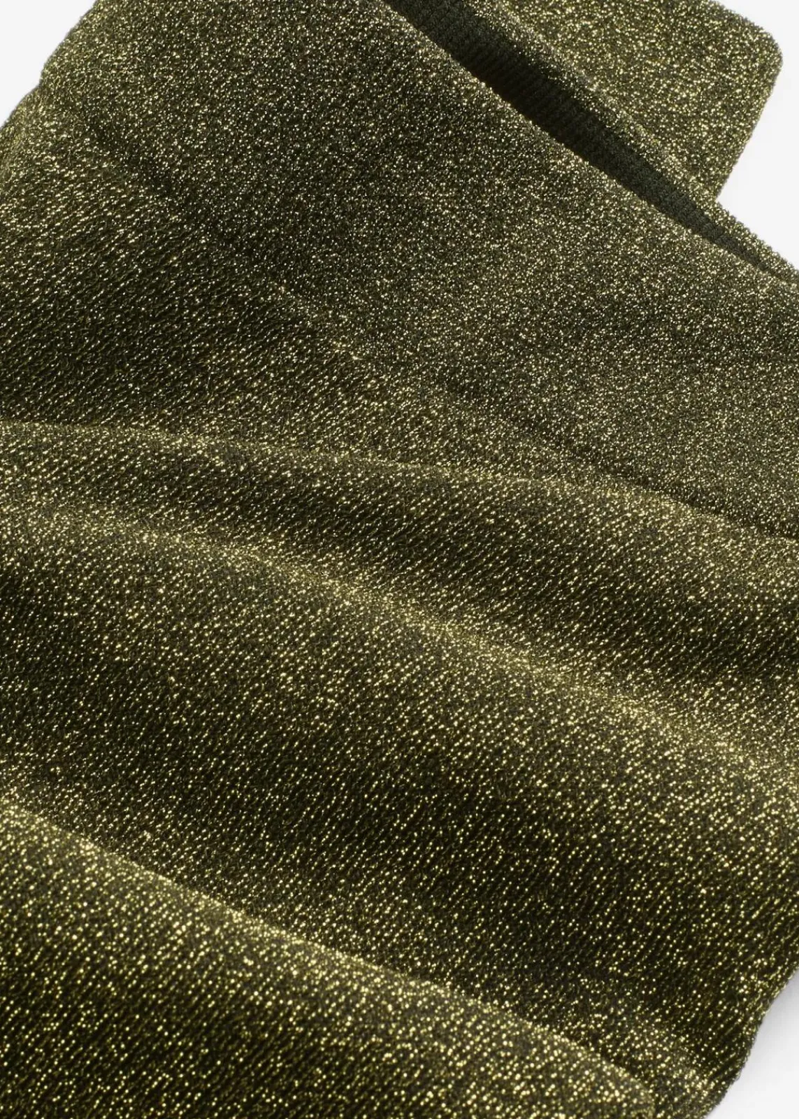 bonprix Hosen|Thermounterwäsche^Thermo-Strumpfleggings aus Glitzergarn schwarz/gold