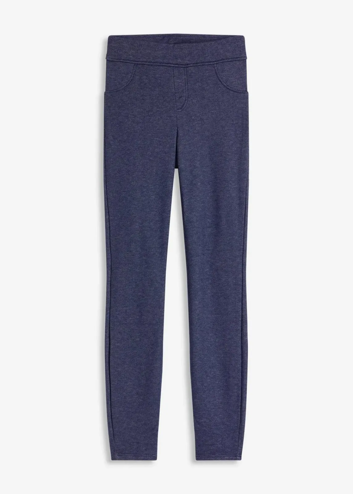 bonprix Bekleidung·Kleider|Hosen^Thermo-Strumpfleggings in Jeansoptik blau meliert