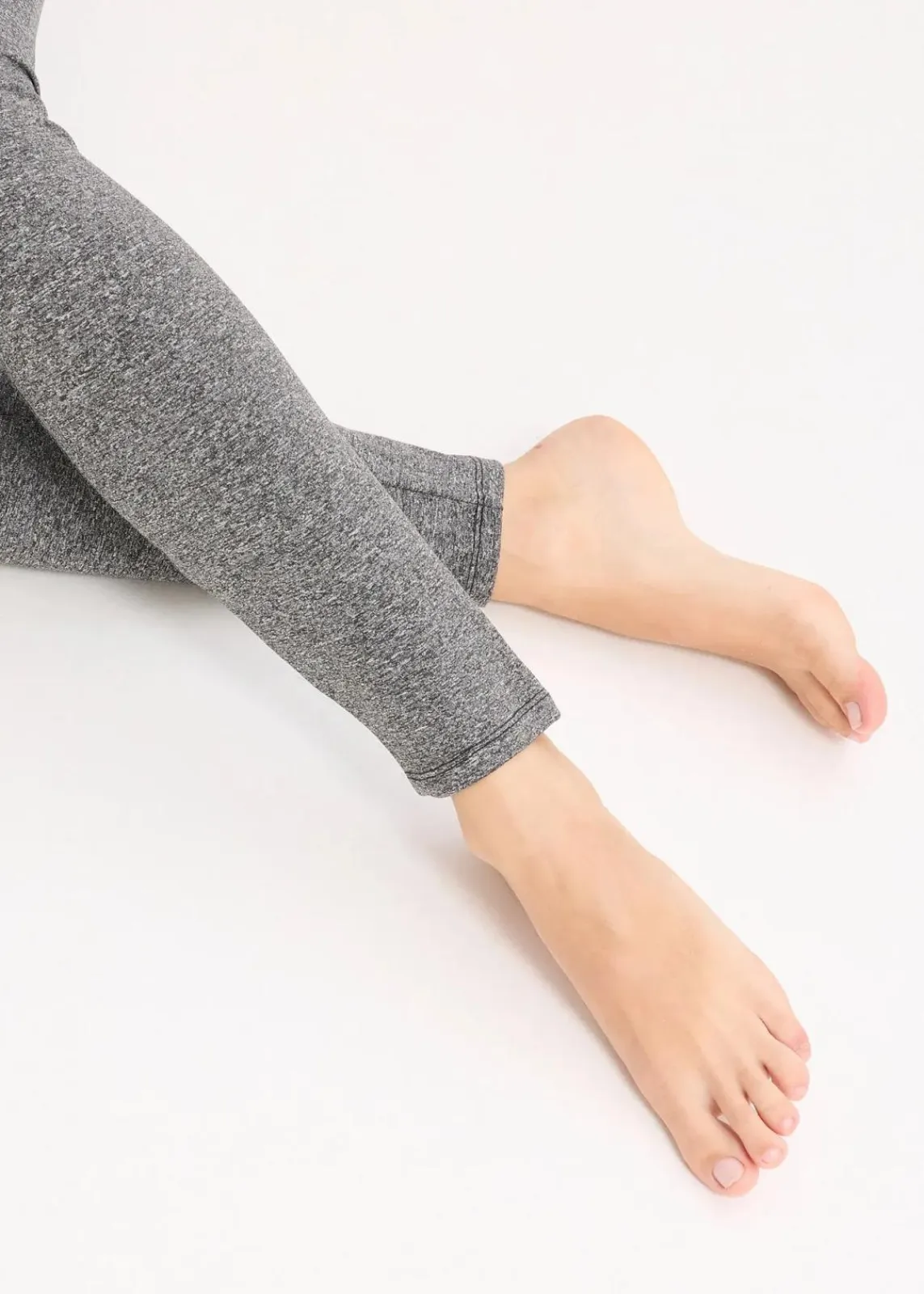 bonprix Bekleidung·Kleider|Thermounterwäsche^Thermo-Strumpfleggings mit Innenfleece grau meliert