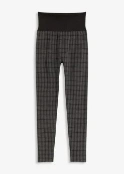 bonprix Bekleidung·Kleider|Thermounterwäsche^Thermo-Strumpfleggings mit weicher Innenseite schwarz kariert