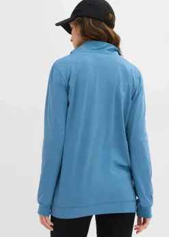 bonprix Bekleidung·Röcke|Bekleidung·Blusen & Tuniken^Thermo-Sweatjacke wellenblau