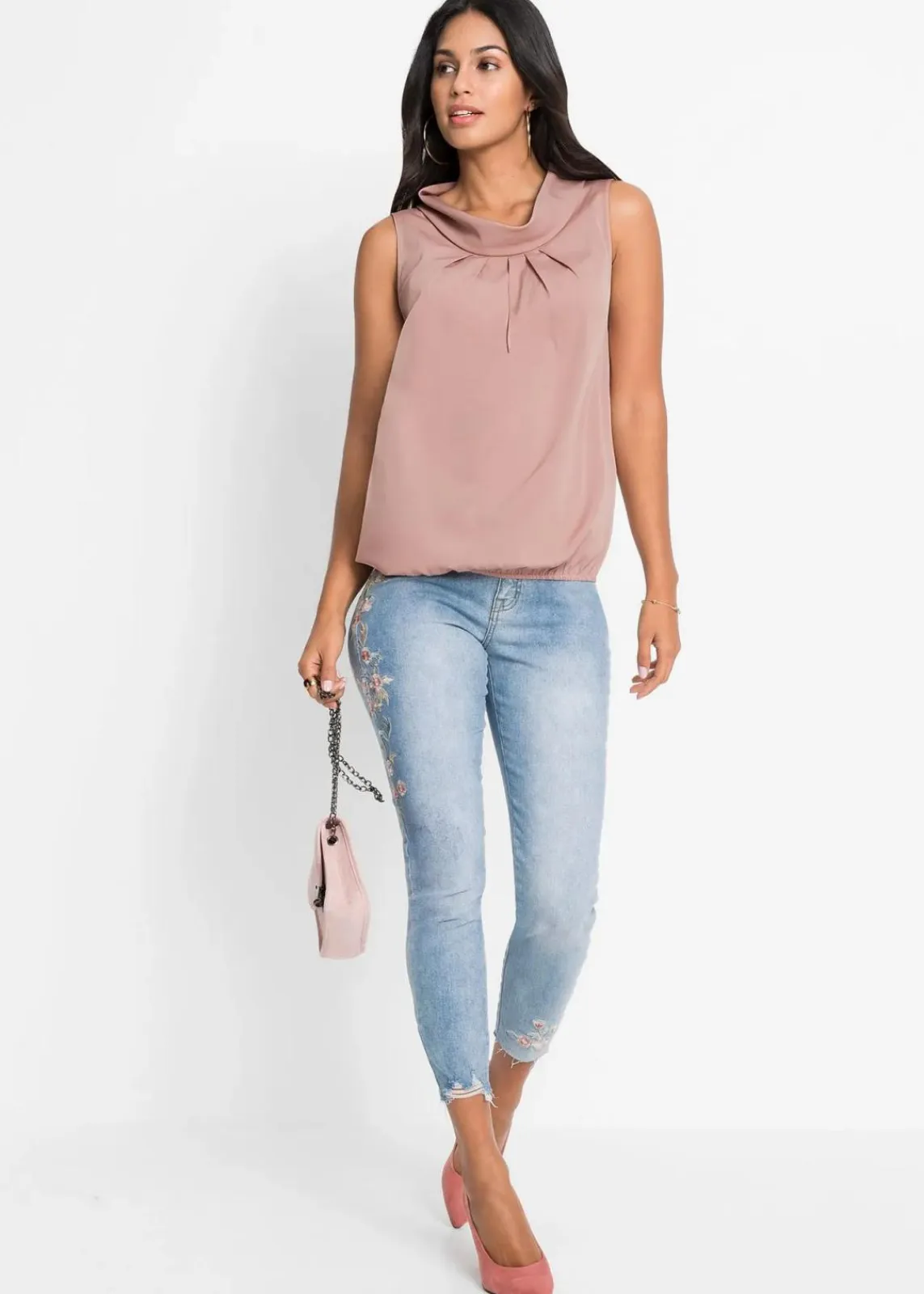 bonprix Shirts & Tops|Nachhaltigere Materialien^Top rosenholz