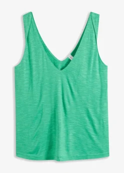 bonprix Shirts & Tops|Nachhaltigere Materialien^Top aus fließender Viskose opalgrün