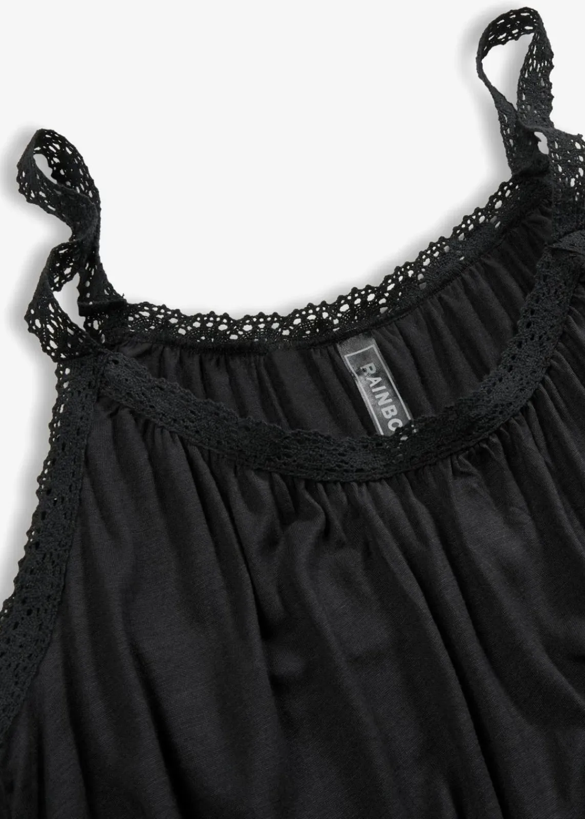 bonprix Shirts & Tops^Top aus fließender Viskose schwarz