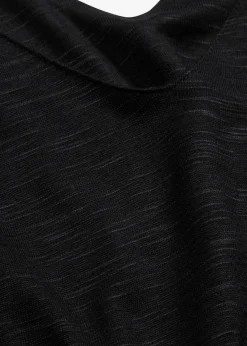 bonprix Nachhaltigere Materialien|Shirts & Tops^Top aus fließender Viskose schwarz