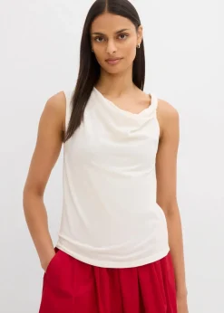 bonprix Shirts & Tops^Top aus leichtem Strick wollweiß