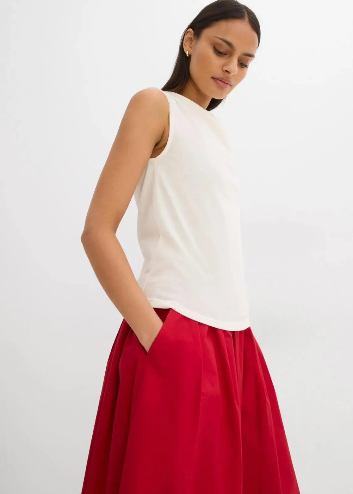bonprix Shirts & Tops^Top aus leichtem Strick wollweiß