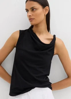 bonprix Shirts & Tops^Top aus leichtem Strick schwarz