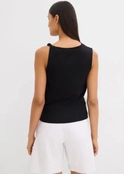 bonprix Shirts & Tops^Top aus leichtem Strick schwarz