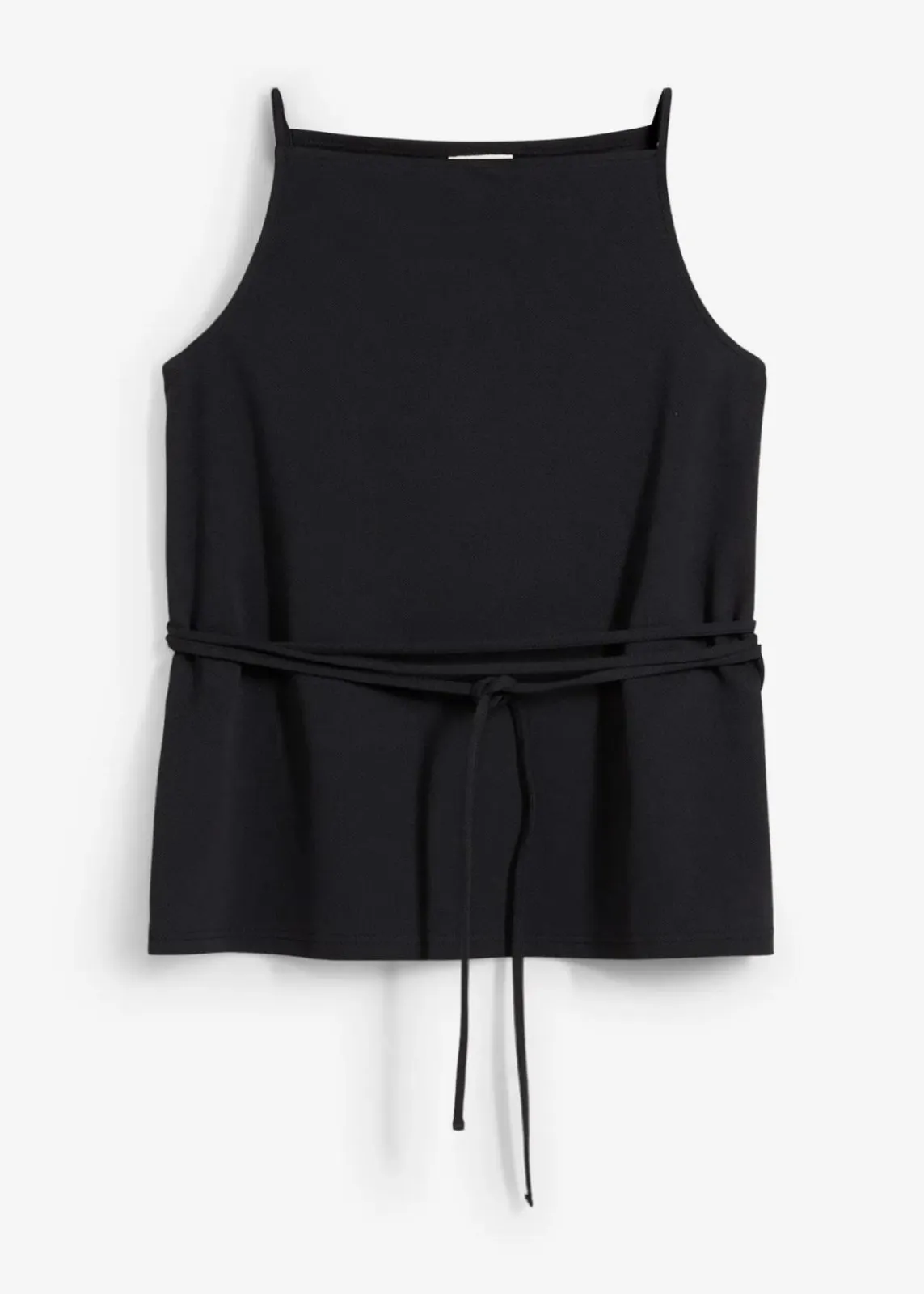 bonprix Zweiteiler & Sets|Shirts & Tops^Top aus Piqué schwarz