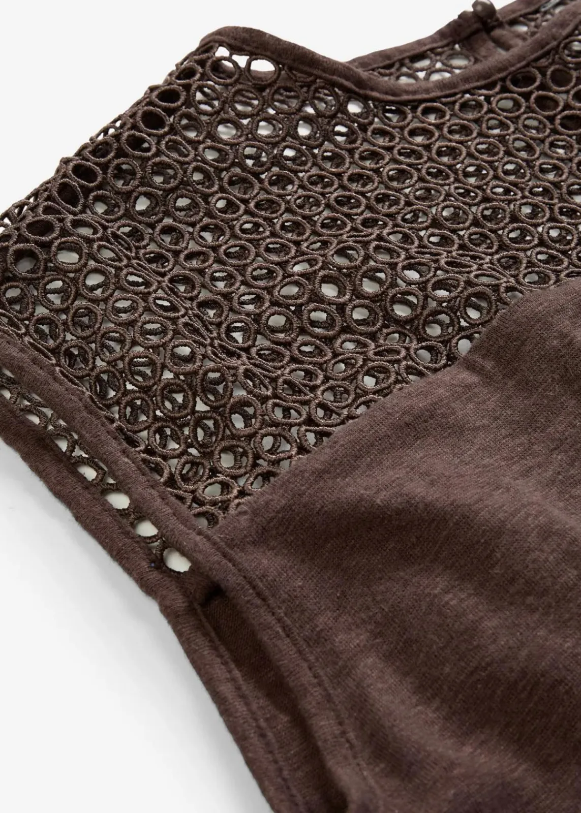 bonprix Premium|Shirts & Tops^Top aus reinem Leinen dunkelbraun