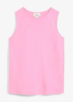 bonprix Unterhemden|Basics^Top aus reiner Bio-Baumwolle rosa
