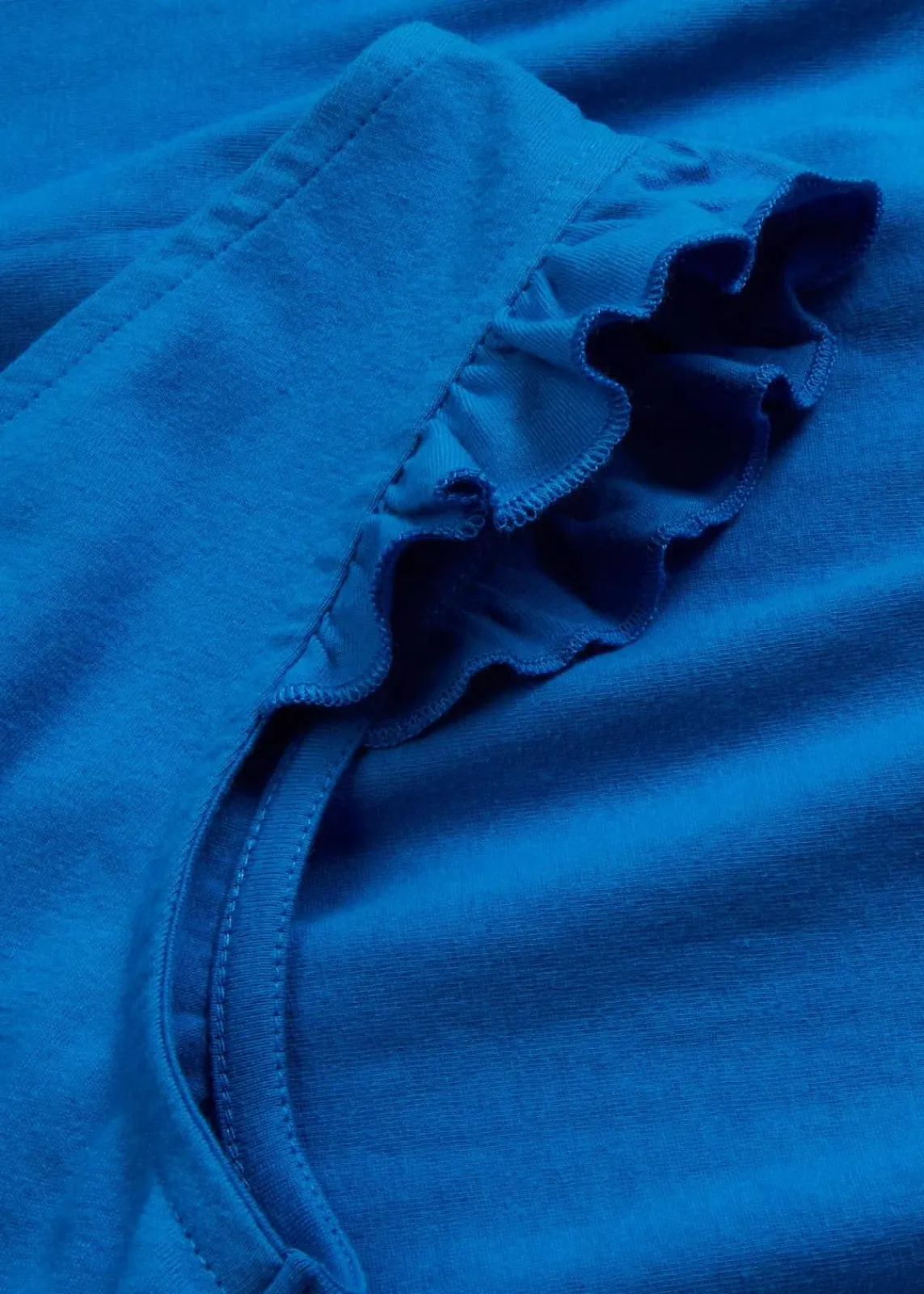 bonprix Nachhaltigere Materialien|Shirts & Tops^Top aus reiner Bio-Baumwolle azurblau