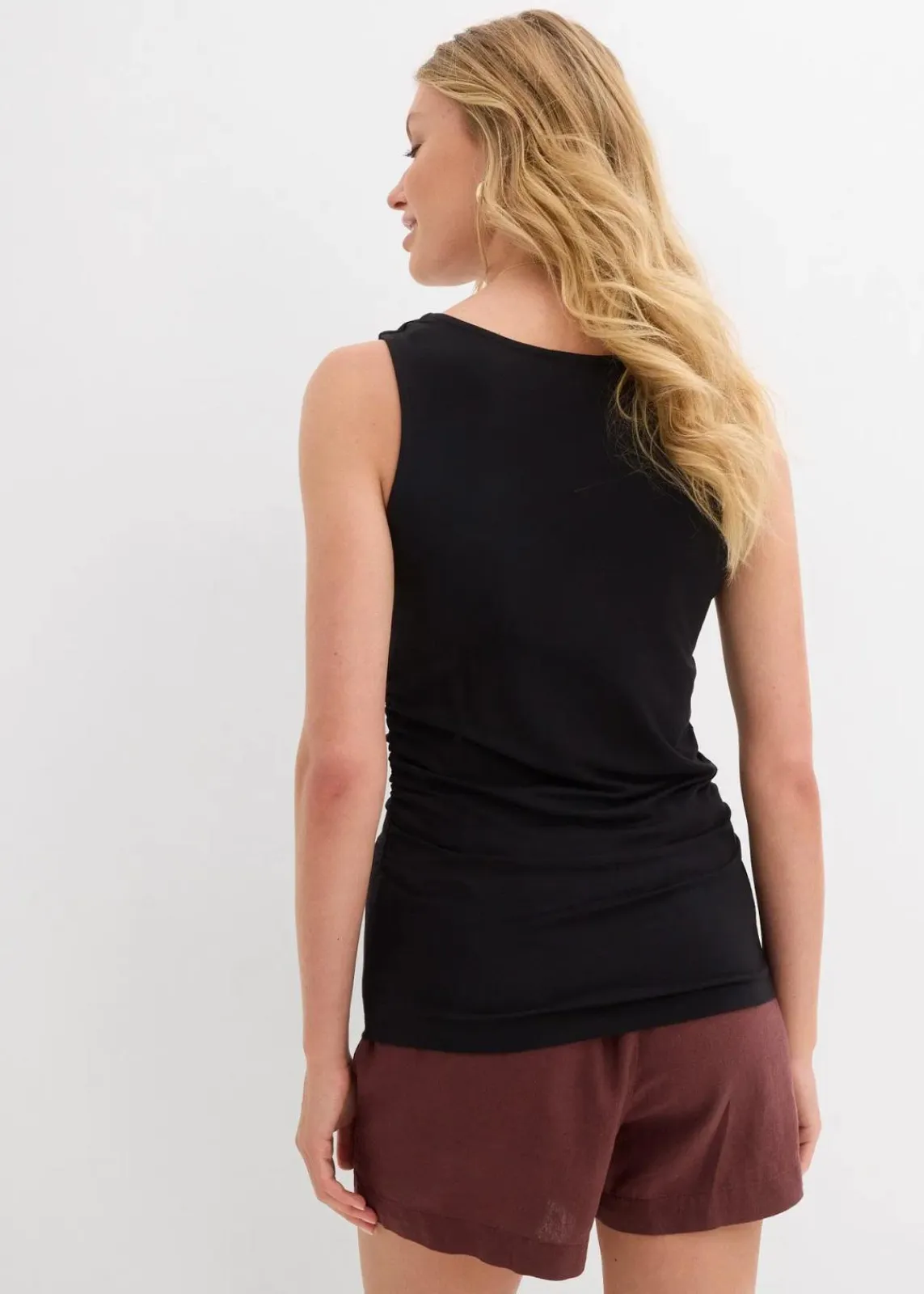 bonprix Shirts & Tops|Nachhaltigere Materialien^Top aus softem Viskose-Mix schwarz