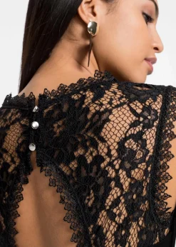 bonprix Nachhaltigere Materialien|Shirts & Tops^Top aus softem Viskose-Mix schwarz