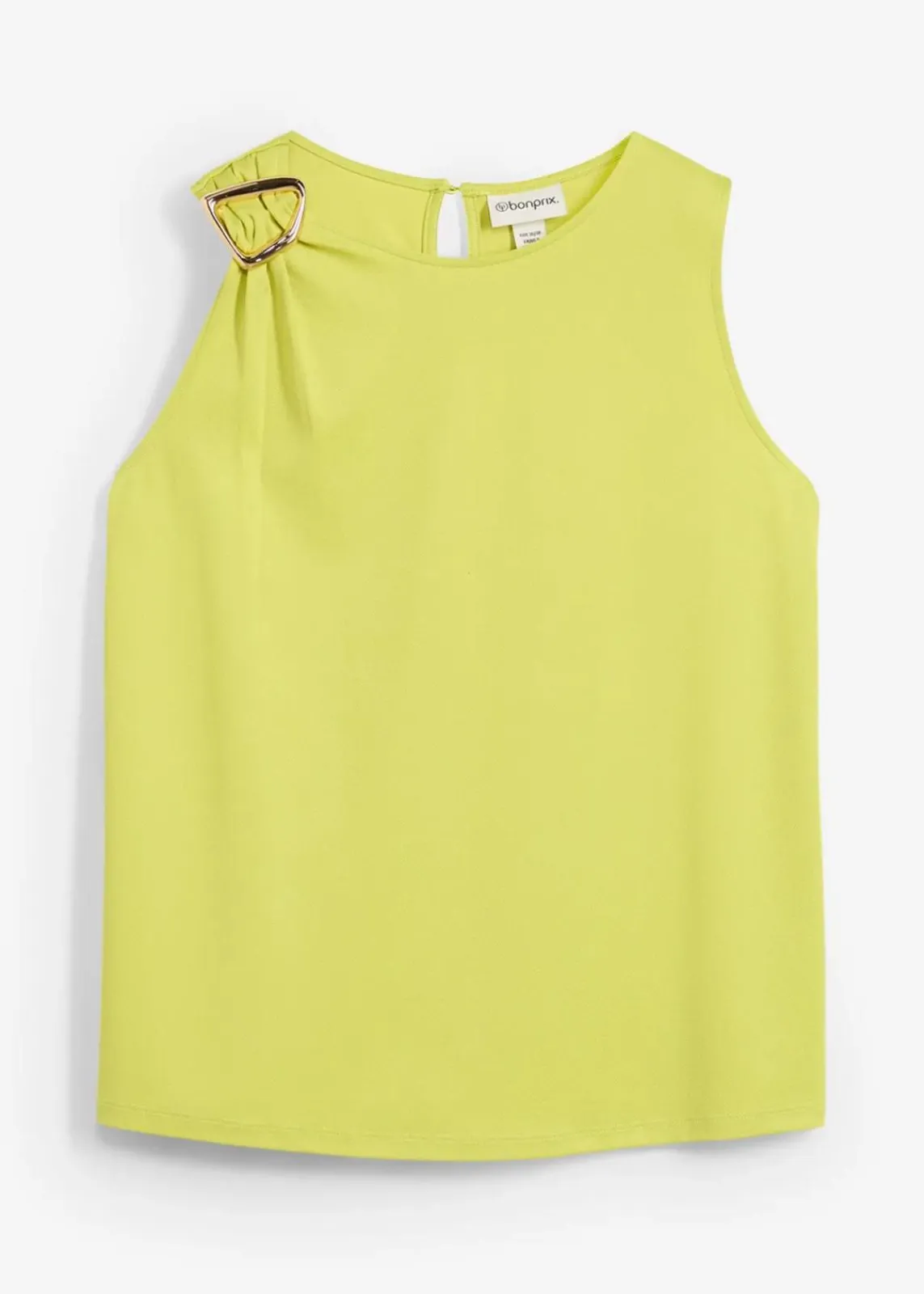bonprix Shirts & Tops^Top aus strukturiertem Crêpe pistazie