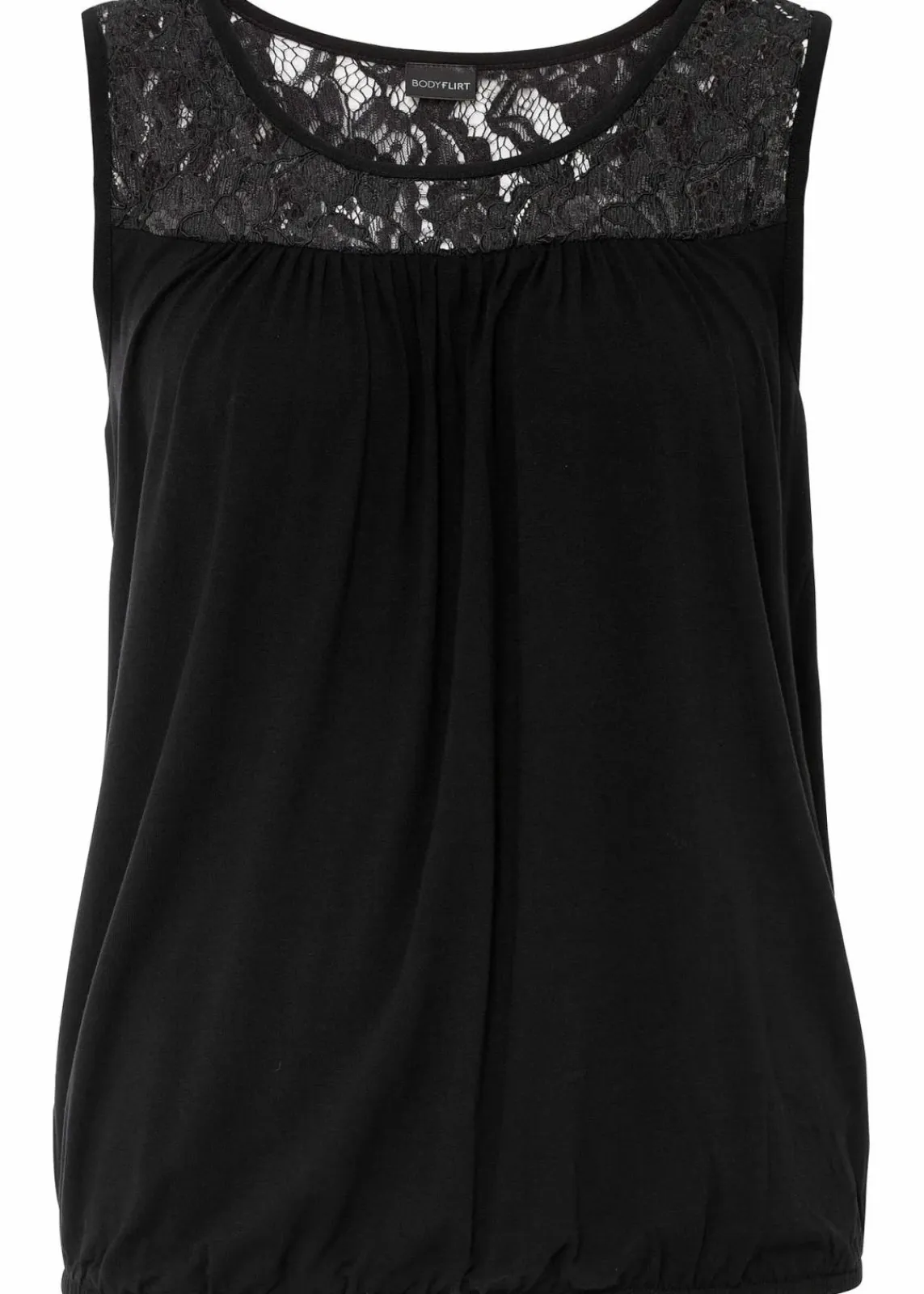 bonprix Shirts & Tops|Nachhaltigere Materialien^Top aus Viskose-Mix schwarz