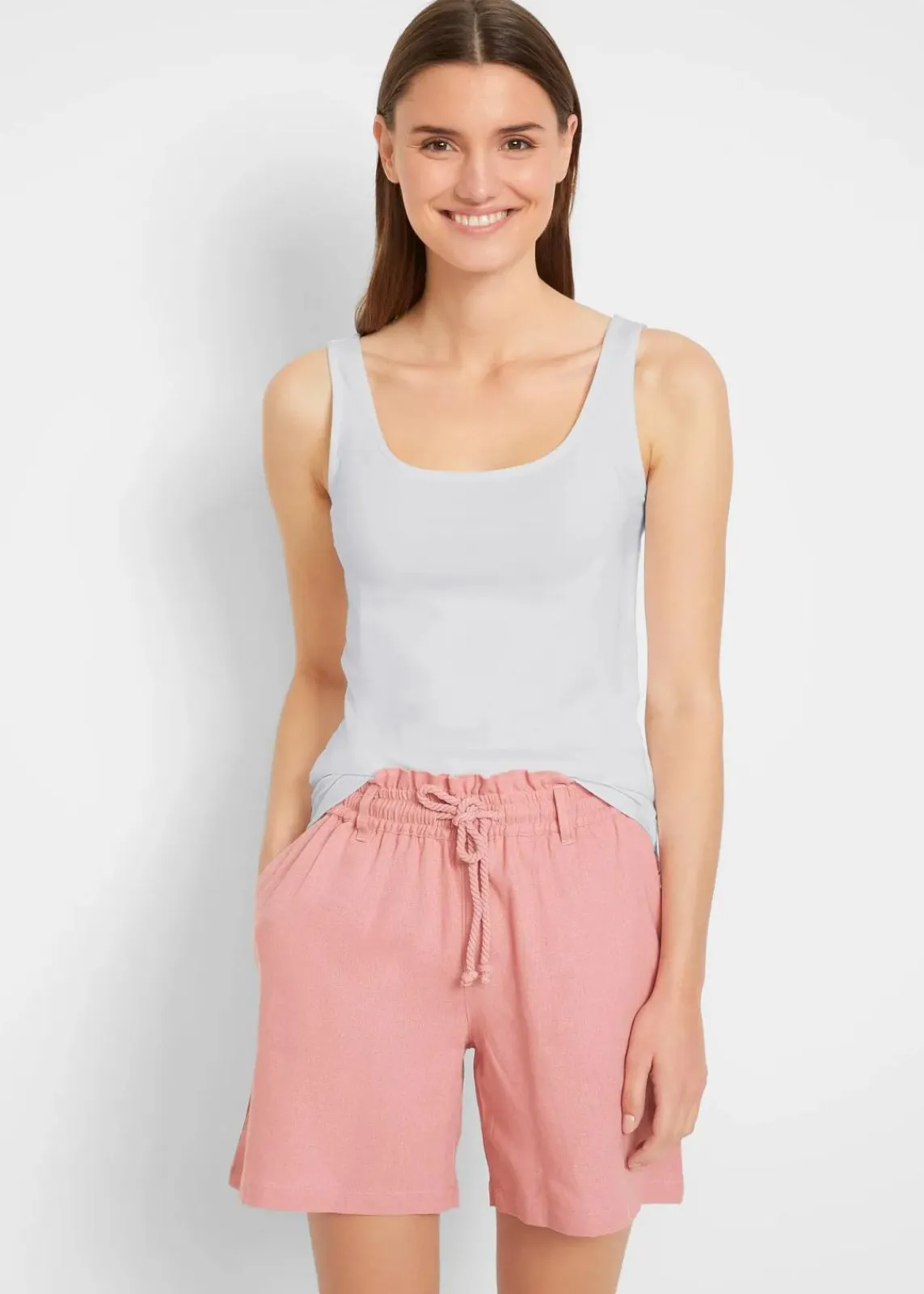 bonprix Shirts & Tops|Basics^Top (2er Pack) weiß + schwarz