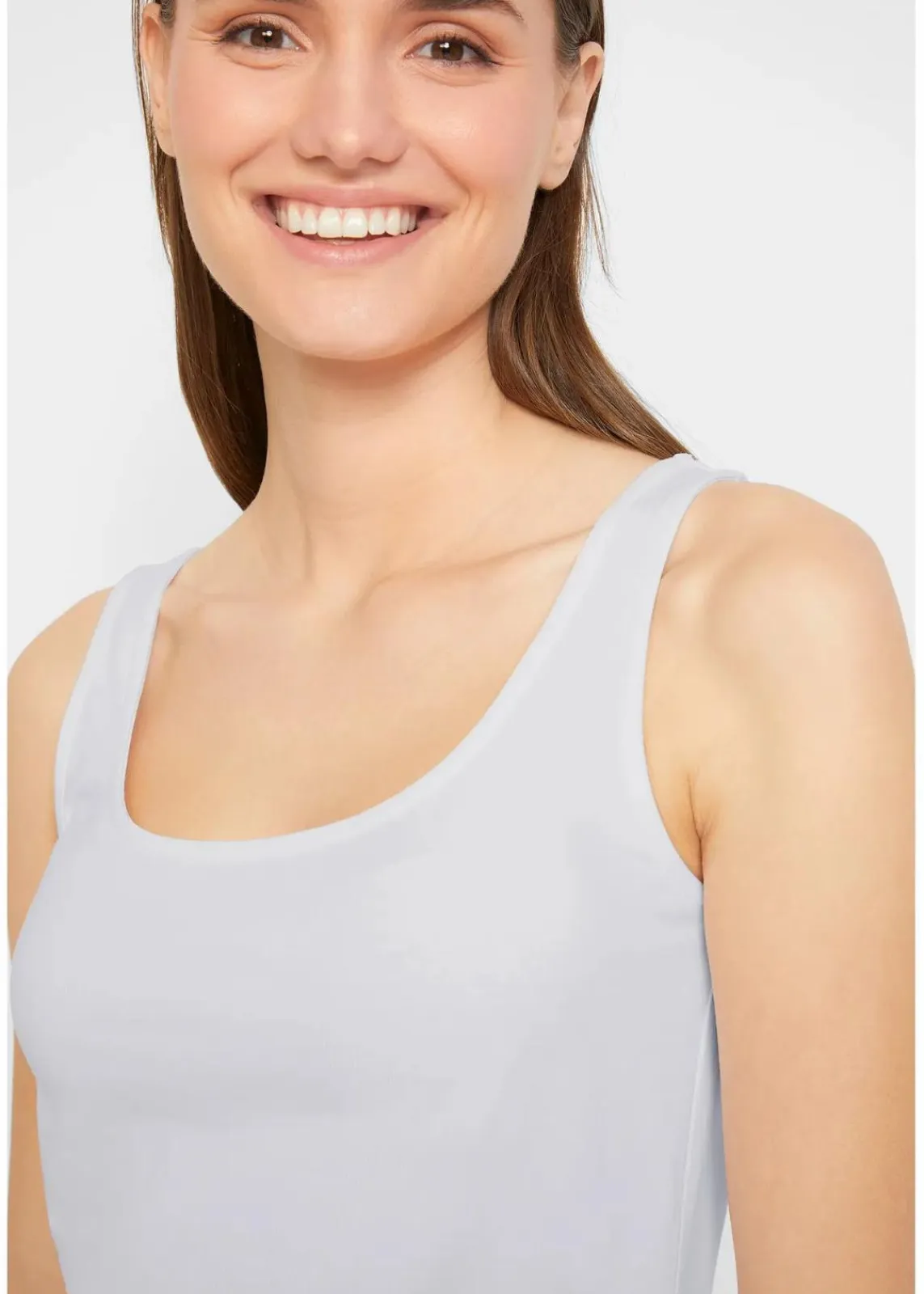 bonprix Shirts & Tops|Basics^Top (2er Pack) weiß + schwarz