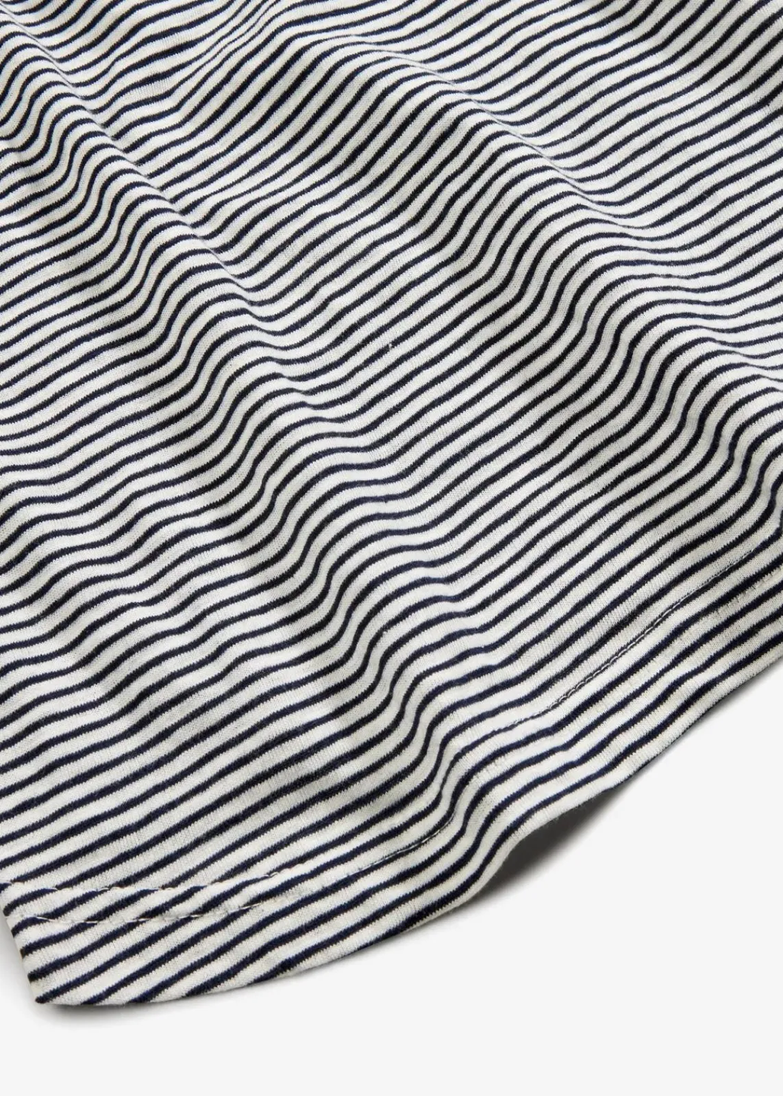 bonprix Shirts & Tops^Top mit Knopfleiste am Rücken blau/wollweiß geringelt