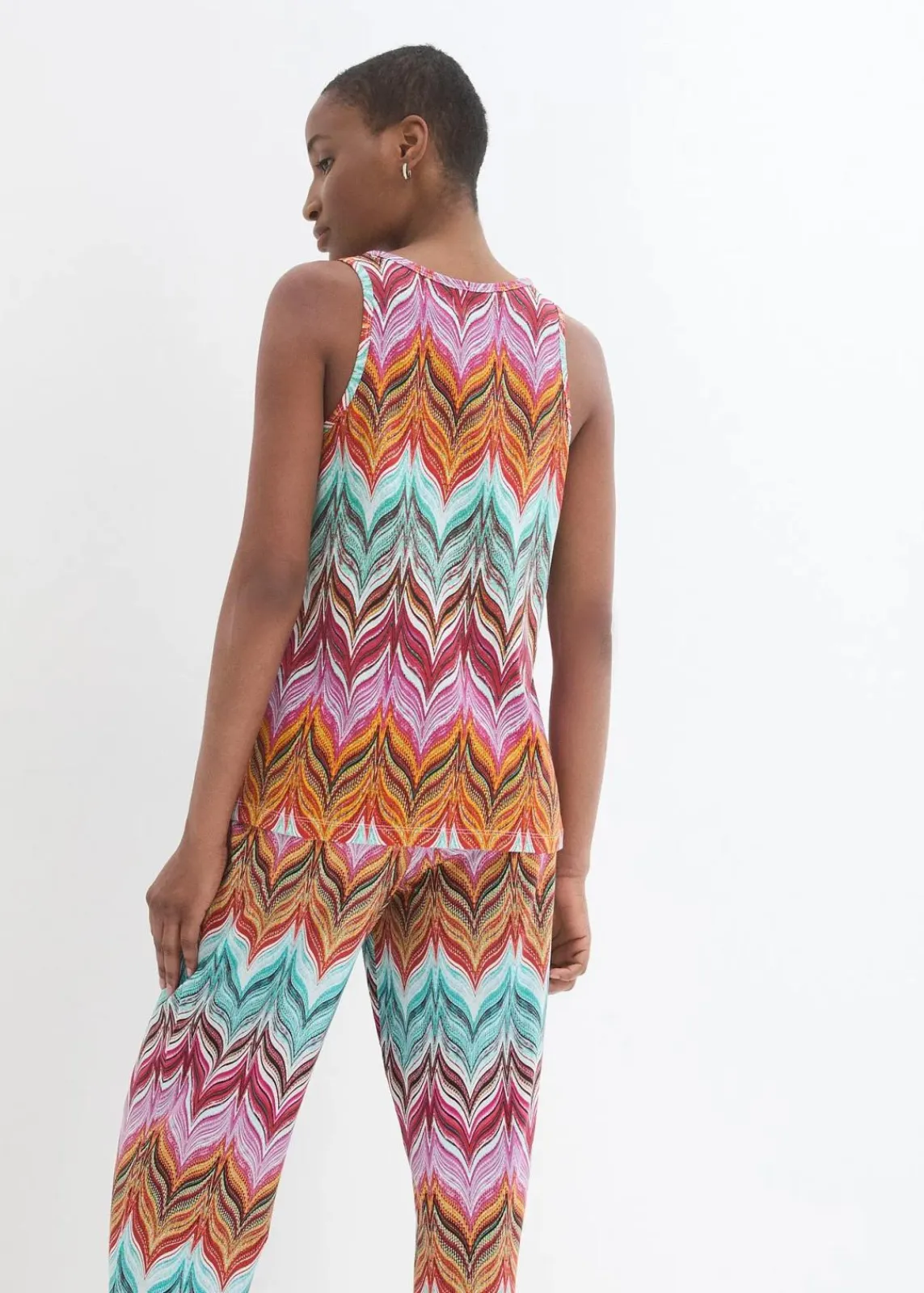 bonprix Shirts & Tops^Top mit Pailetten bunt bedruckt