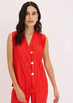 bonprix Shirts & Tops^Top mit Plissee erdbeere
