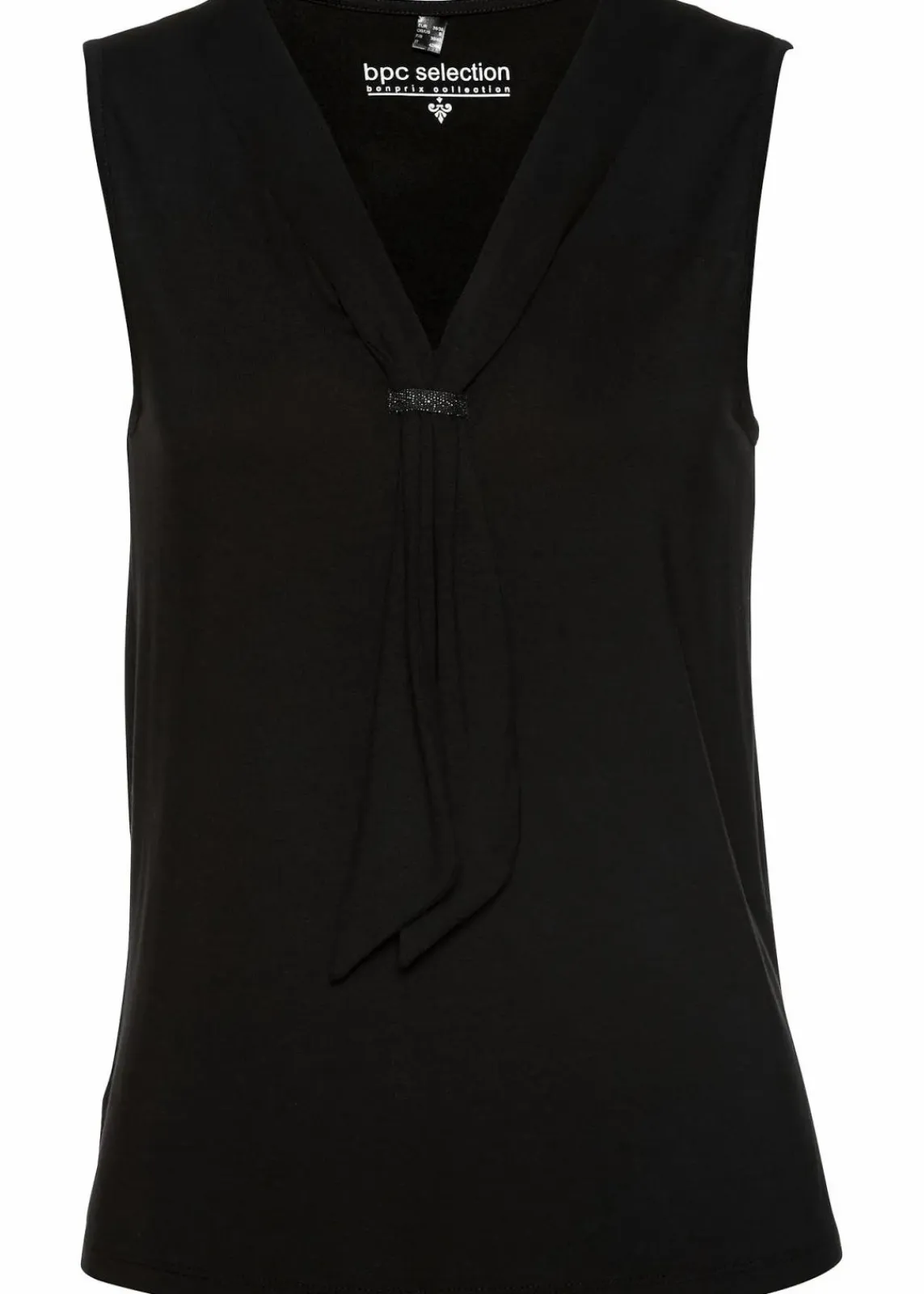 bonprix Shirts & Tops^Top mit Schluppe schwarz