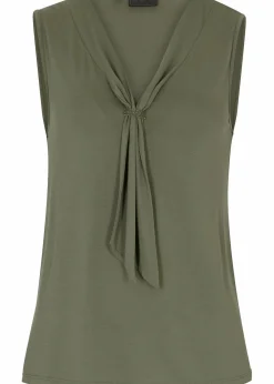 bonprix Shirts & Tops^Top mit Schluppe dunkeloliv
