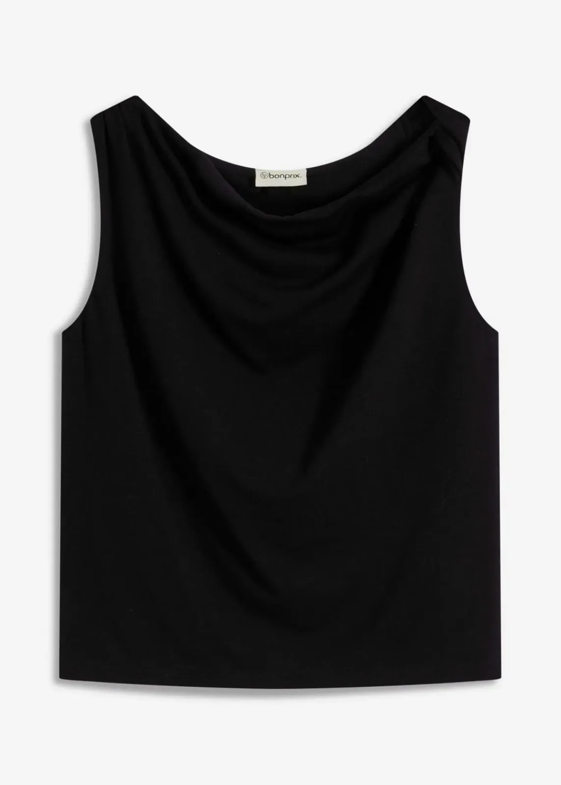 bonprix Shirts & Tops^Top mit Twist-Detail schwarz