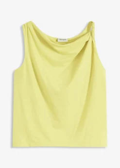 bonprix Shirts & Tops^Top mit Twist-Detail zitrusgelb