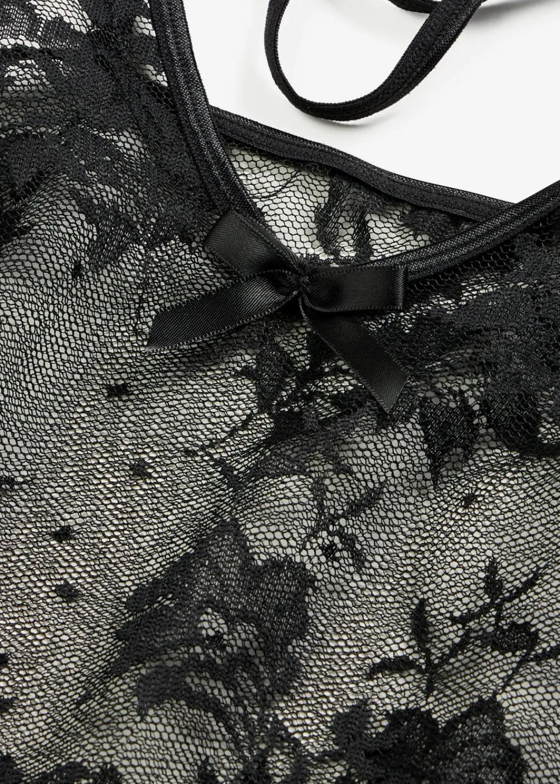 bonprix Wäsche·Corsagen & Negligés|Wäsche·Dessous^Top+Shorty (2-tlg.Set) schwarz