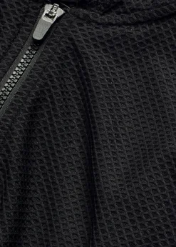bonprix Sportbekleidung|Jacken & Mäntel^Transparente Sportjacke aus Mesh, oversized schwarz