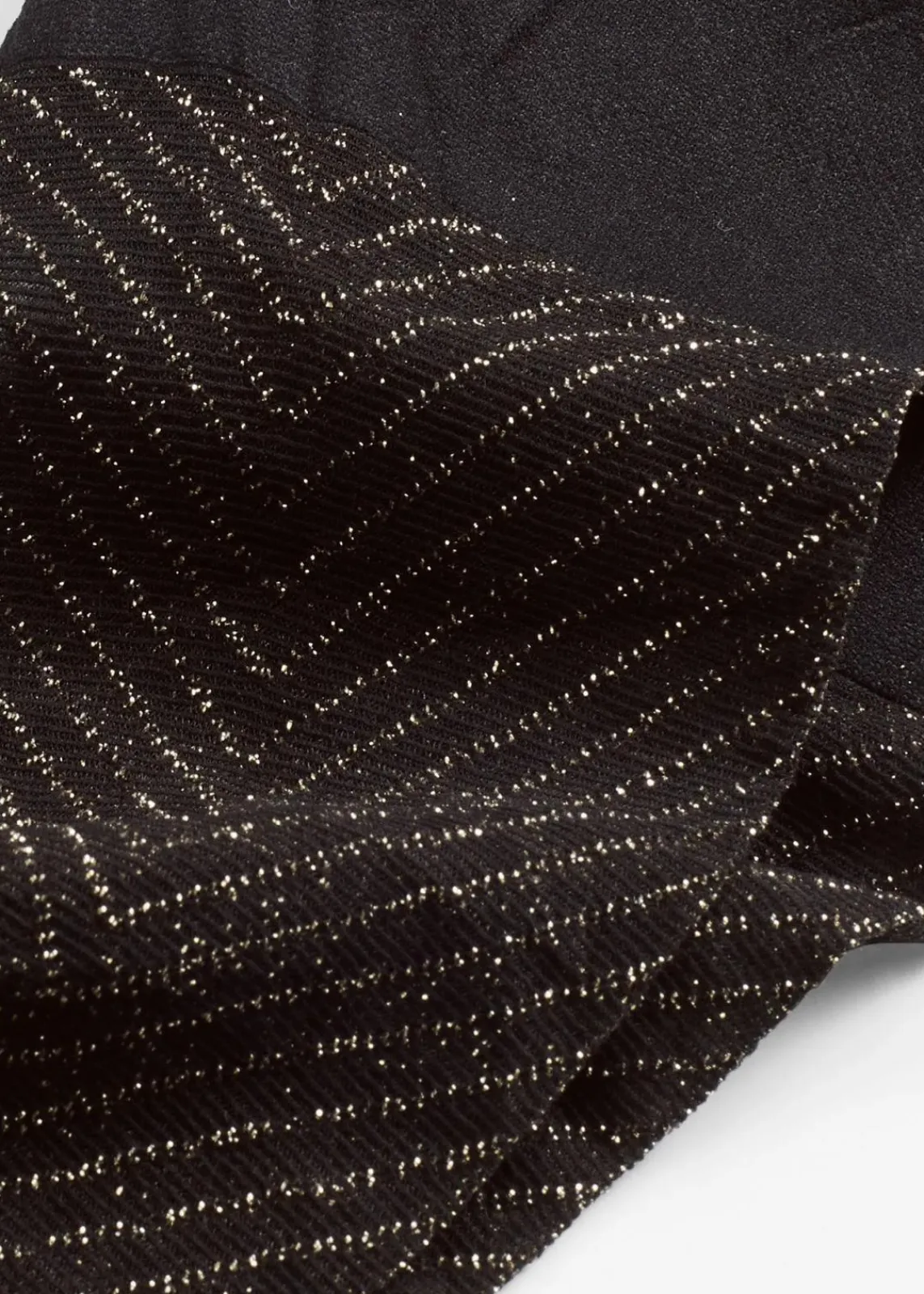 bonprix Socken & Strumpfhosen^Transparente Strumpfhose mit Glitzermuster, 20 DEN schwarz/gold