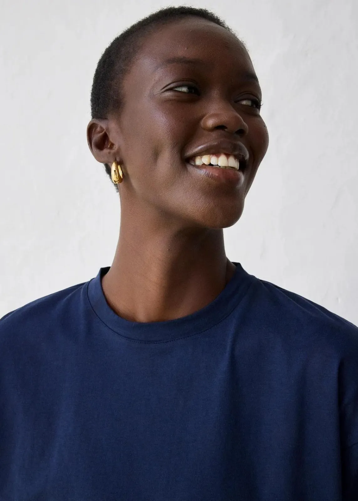 bonprix Shirts & Tops^Trapezförmiges Shirt mit Seidenanteil dunkelblau