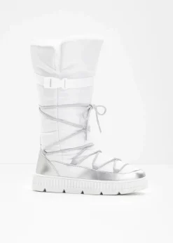 bonprix Outdoorbekleidung|Sport- & Trekkingschuhe^Trekking-Boots weiß/silber
