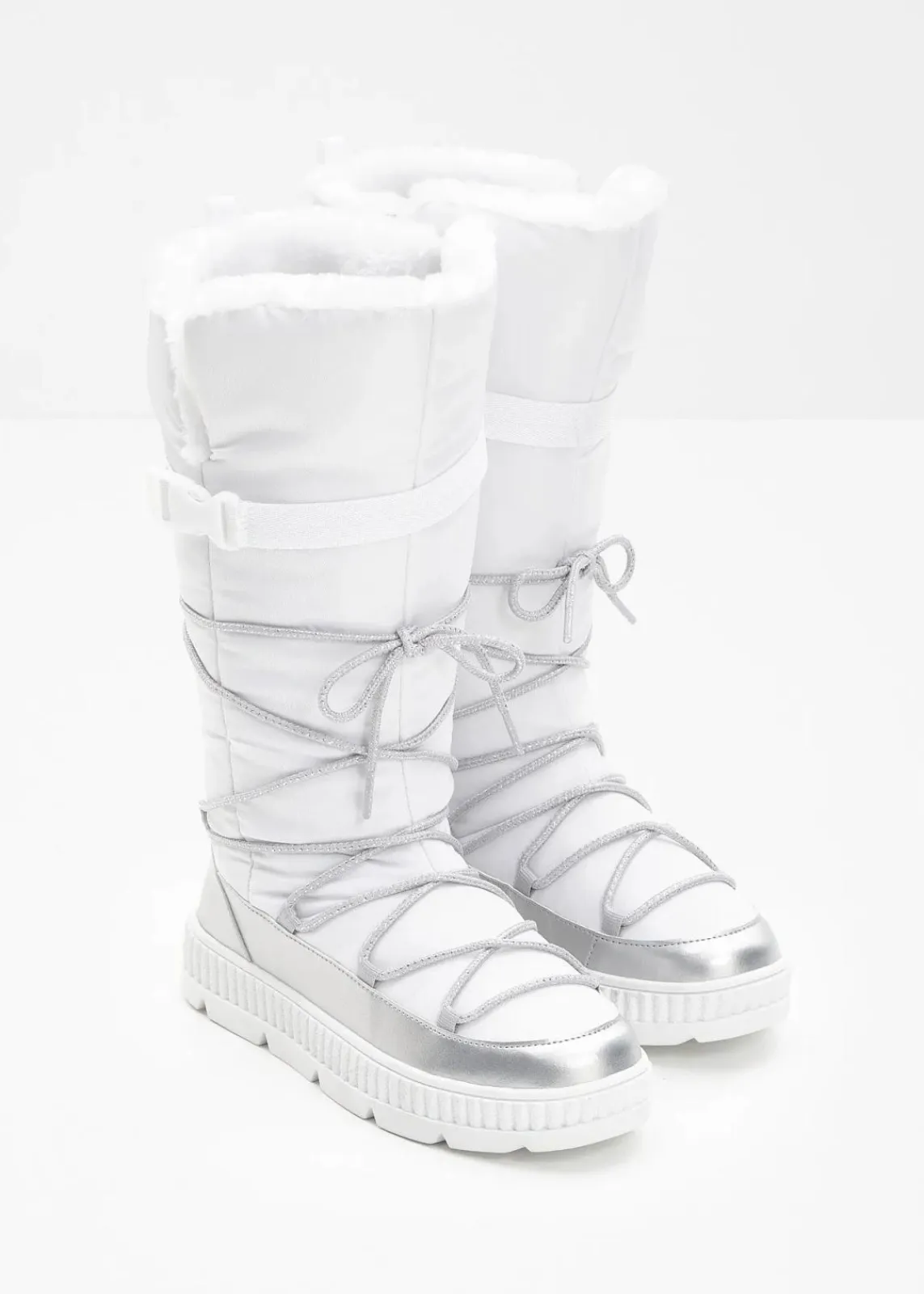 bonprix Outdoorbekleidung|Sport- & Trekkingschuhe^Trekking-Boots weiß/silber