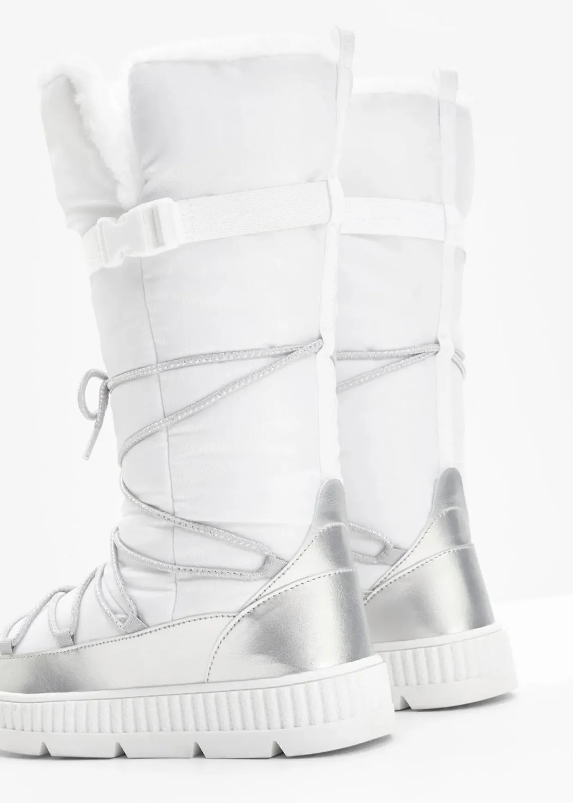 bonprix Outdoorbekleidung|Sport- & Trekkingschuhe^Trekking-Boots weiß/silber